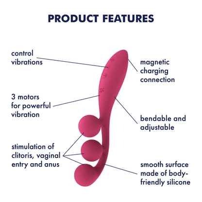 Satisfyer Vibrator Satisfyer Tri Ball 1 Multi Vibrator