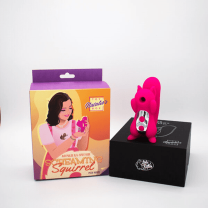 Natalie's Toybox Vibrators Natalie's Toybox Screaming Squirrel Air Pulse & G-Spot Vibrator