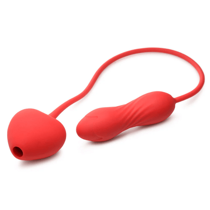 Shegasm Clitoral Stimulators Shegasm 10X Love On Me Suction Clit Stimulator & Vibrating Egg