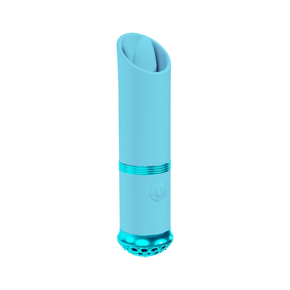 Shots Vibrators Blue Shots Luxe Lipstick Vibe