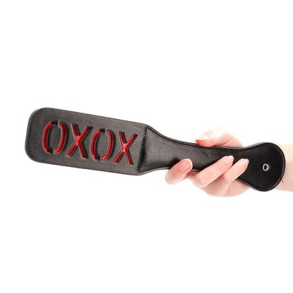 Shots BDSM Shots Ouch! XOXO Paddle Black