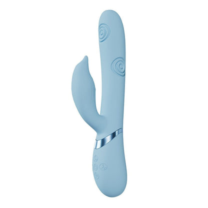 Shots Vibrators Blue Shots Pallina Triple Motor G-Spot Beaded Vibe