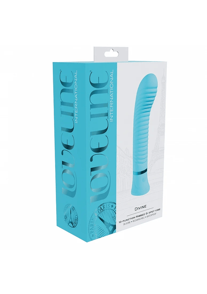 Shots Vibrator Shots Toys Loveline Divine Ribbed G-Spot Vibe