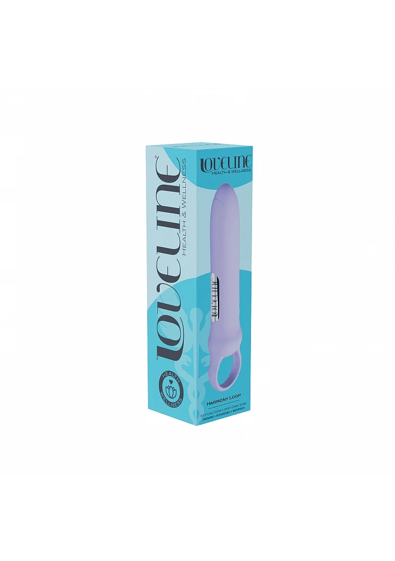 Shots Vibrator Shots Toys Loveline Harmony Loop Grip Vibe