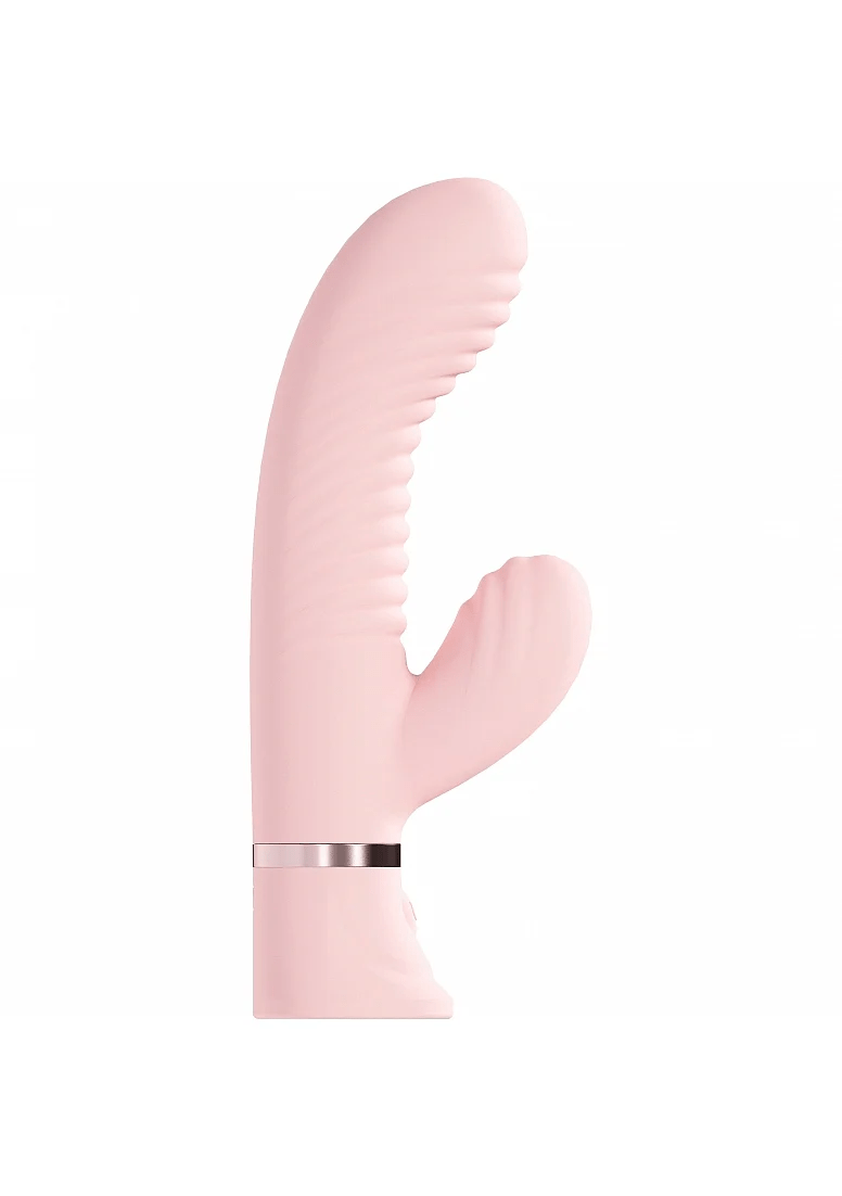 Shots Rabbit Vibrators Shots Toys Loveline Mystique Ribbed Rabbit Vibrator