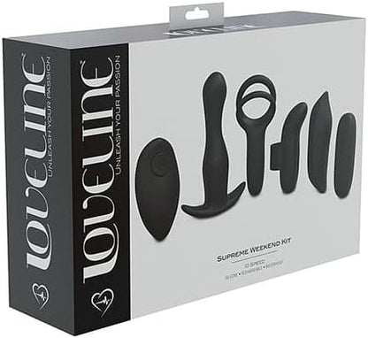 Shots Pleasure Kits Shots Toys Loveline Supreme Weekend Kit