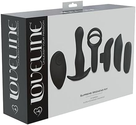 Shots Pleasure Kits Shots Toys Loveline Supreme Weekend Kit