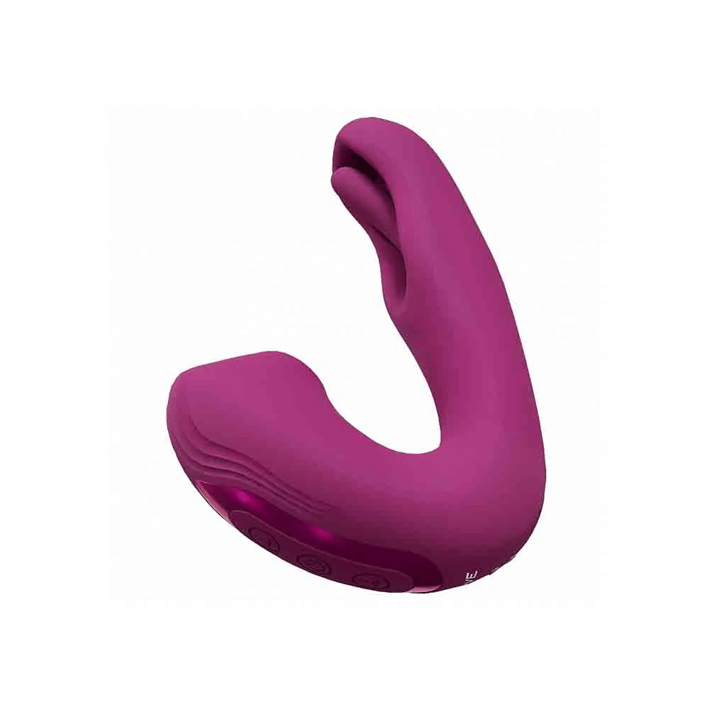 Shots Vibrators Shots Vive Yuna Air Pulse & Flapping Dual G-Spot Stimulator