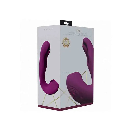 Shots Vibrators Shots Vive Yuna Air Pulse & Flapping Dual G-Spot Stimulator