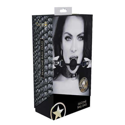 Shots Black Ouch! Florence Collection Silicone Ball Gag Box