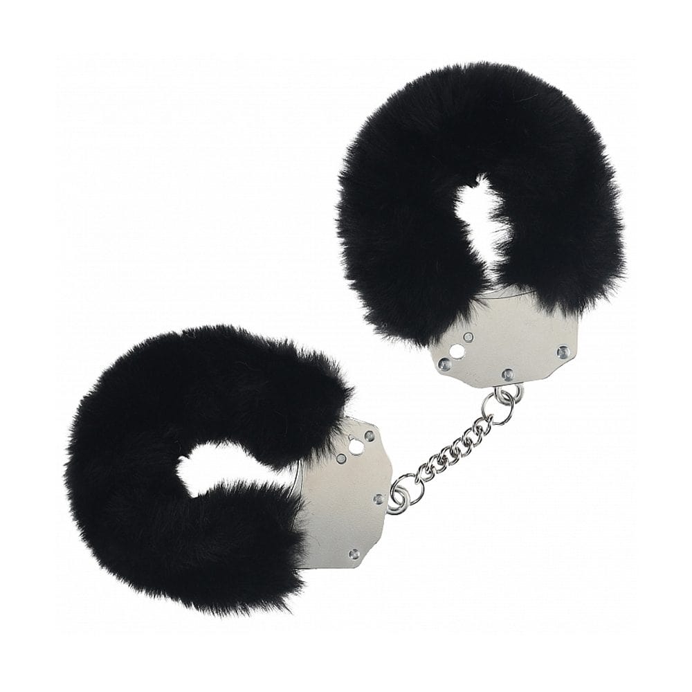 Shots Black Shots Ouch! Heavy-Duty Fluffy Cuffs