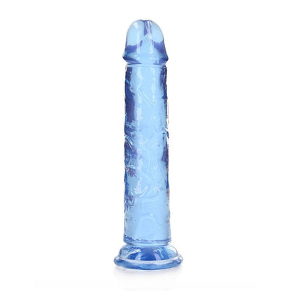 Shots Blue Shots RealRock 7″ Realistic Crystal Clear Dildo
