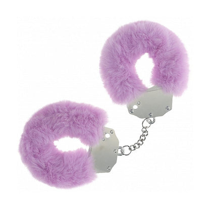 Shots Lavender Shots Ouch! Heavy-Duty Fluffy Cuffs