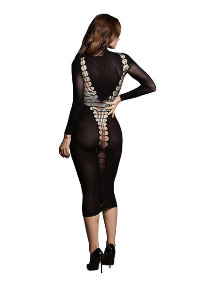 Shots Shots Le Désir Shade Carme Black Turtleneck Dress