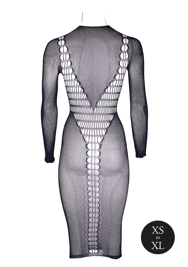 Shots Shots Le Désir Shade Carme Black Turtleneck Dress