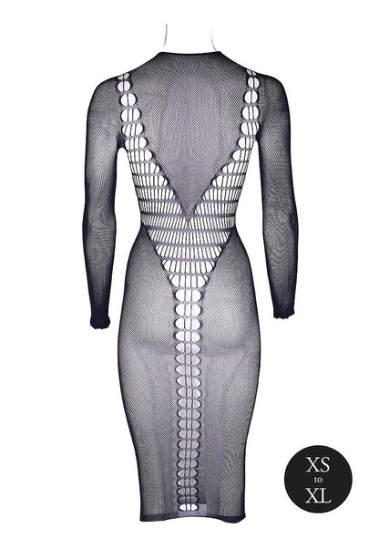 Shots Shots Le Désir Shade Carme Black Turtleneck Dress
