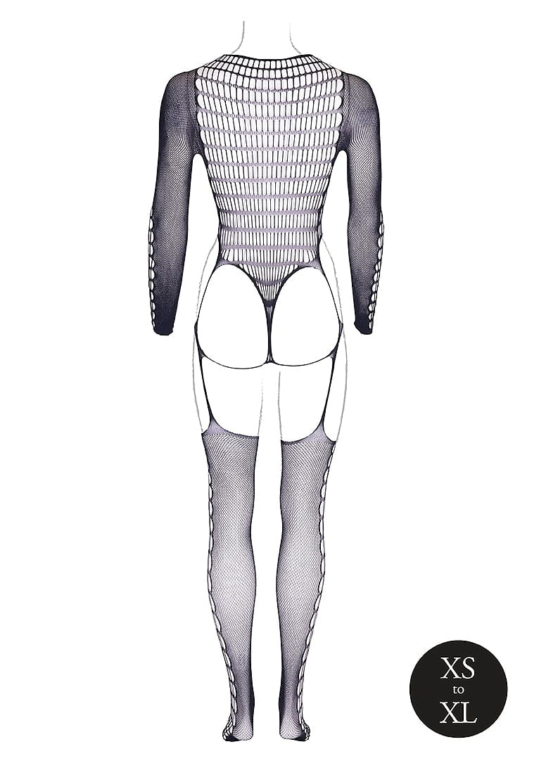 Shots Shots Le Désir Shade Kalyke Black Turtleneck Bodystocking