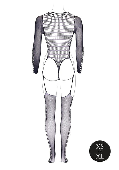 Shots Shots Le Désir Shade Kalyke Black Turtleneck Bodystocking