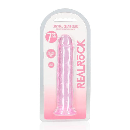 Shots Shots RealRock 7″ Realistic Crystal Clear Dildo