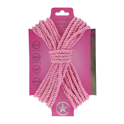 Shots Pink Shots Ouch! Bondage Rope 10m