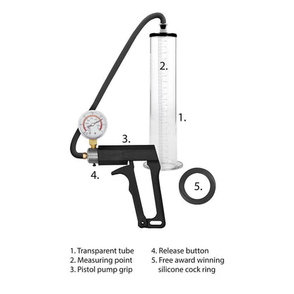 Shots Shots Pumped Ultra-Premium 12" Pump