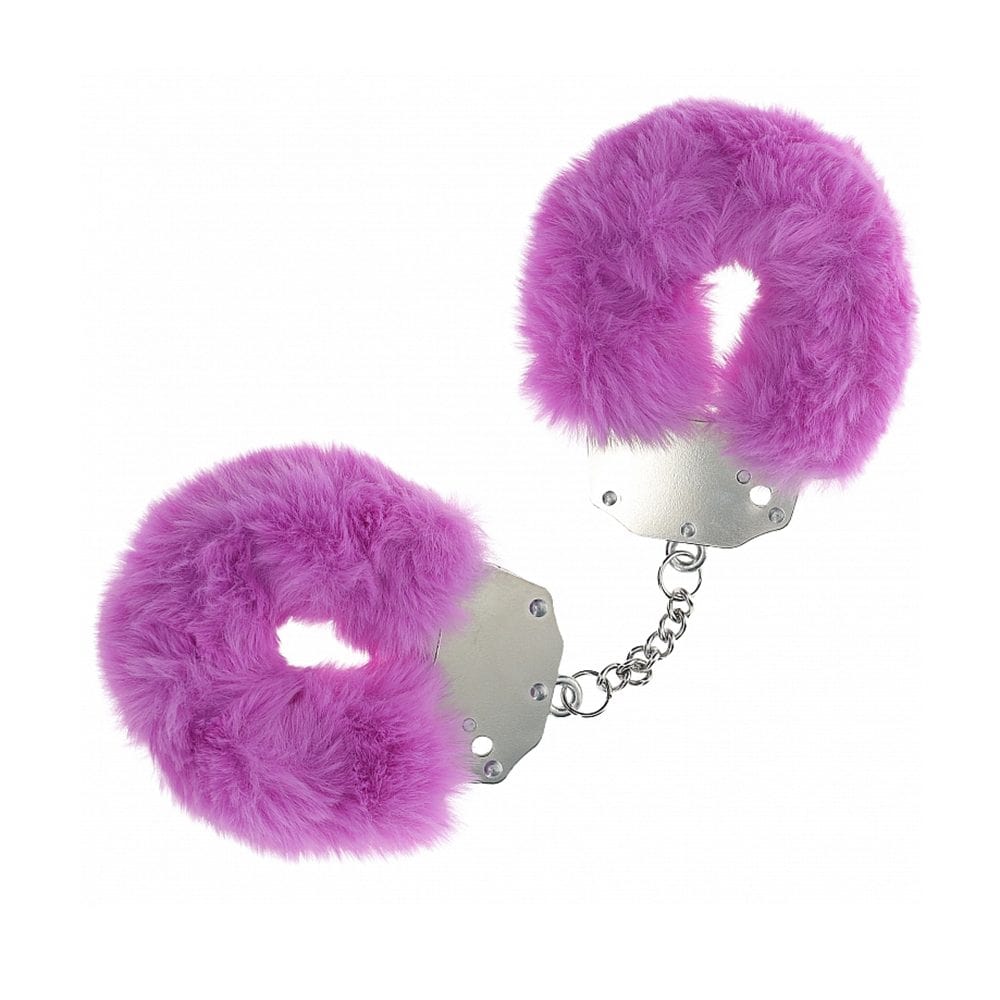 Shots Purple Shots Ouch! Heavy-Duty Fluffy Cuffs