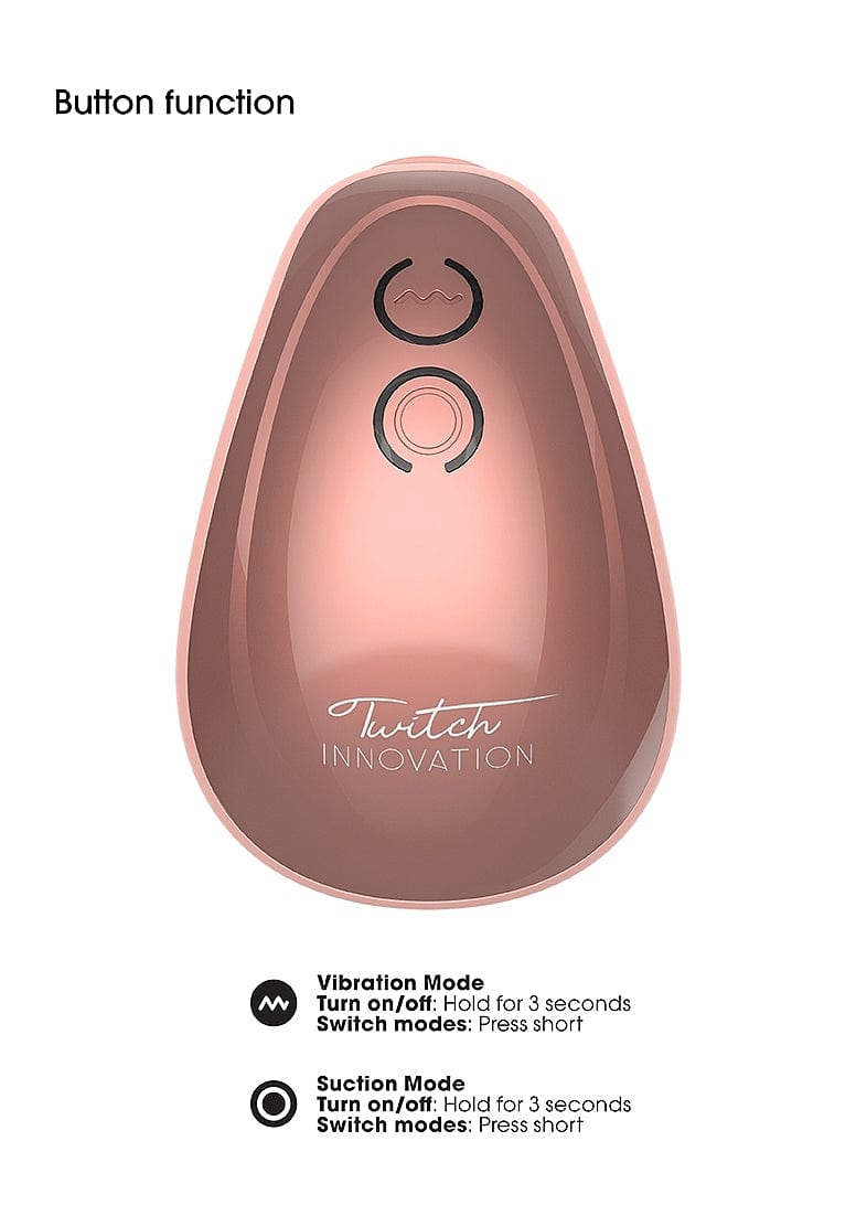 Shots Shots Innovation Twitch Hands-Free Suction & Vibration Toy