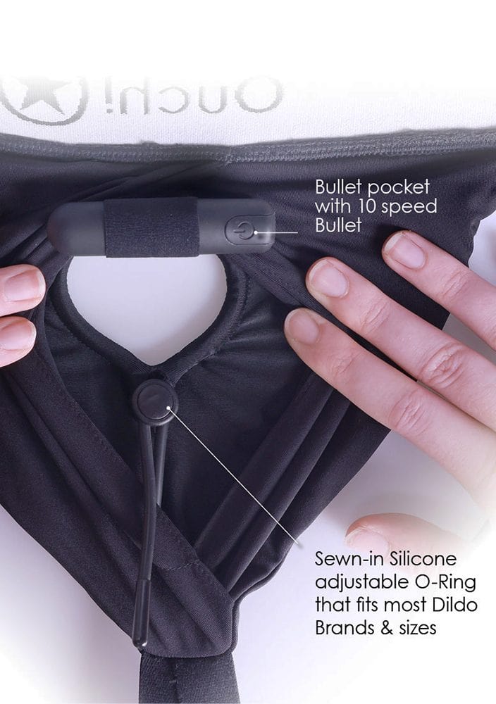 Shots Shots Ouch! Strap-On Vibrating Brief