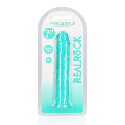 Shots Shots RealRock 7″ Realistic Crystal Clear Dildo