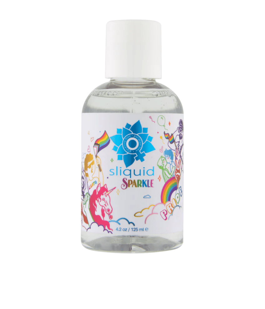 Sliquid Water Based Lube 4.2oz Sliquid Sparkle Pride Lube