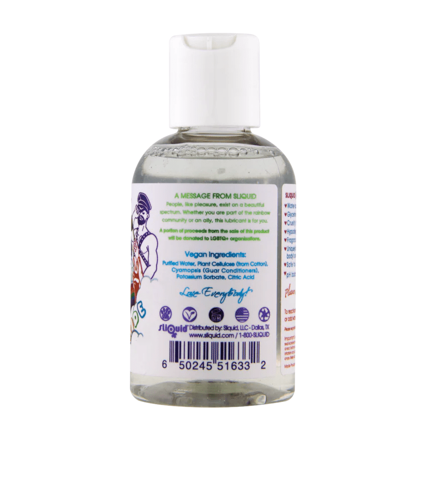 Sliquid Water Based Lube Sliquid Sparkle Pride Lube