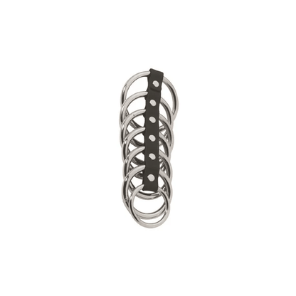 Spartacus Chastity Device Spartacus Gates of Hell 7 Ring Chastity Device