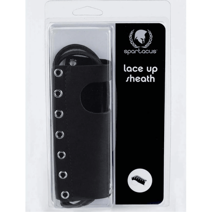 Spartacus Cock & Balls Spartacus Lace-Up Leather Sheath