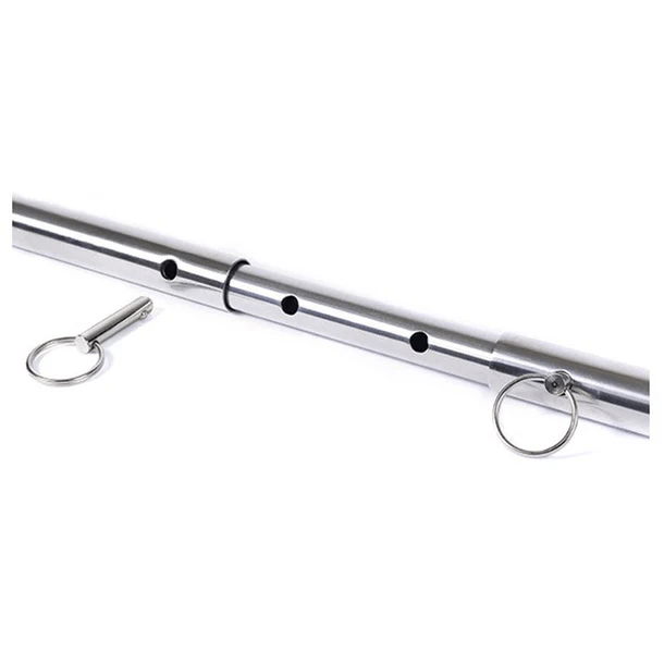Spartacus Bondage Spartacus Steel Spreader Bar with Leather Cuffs