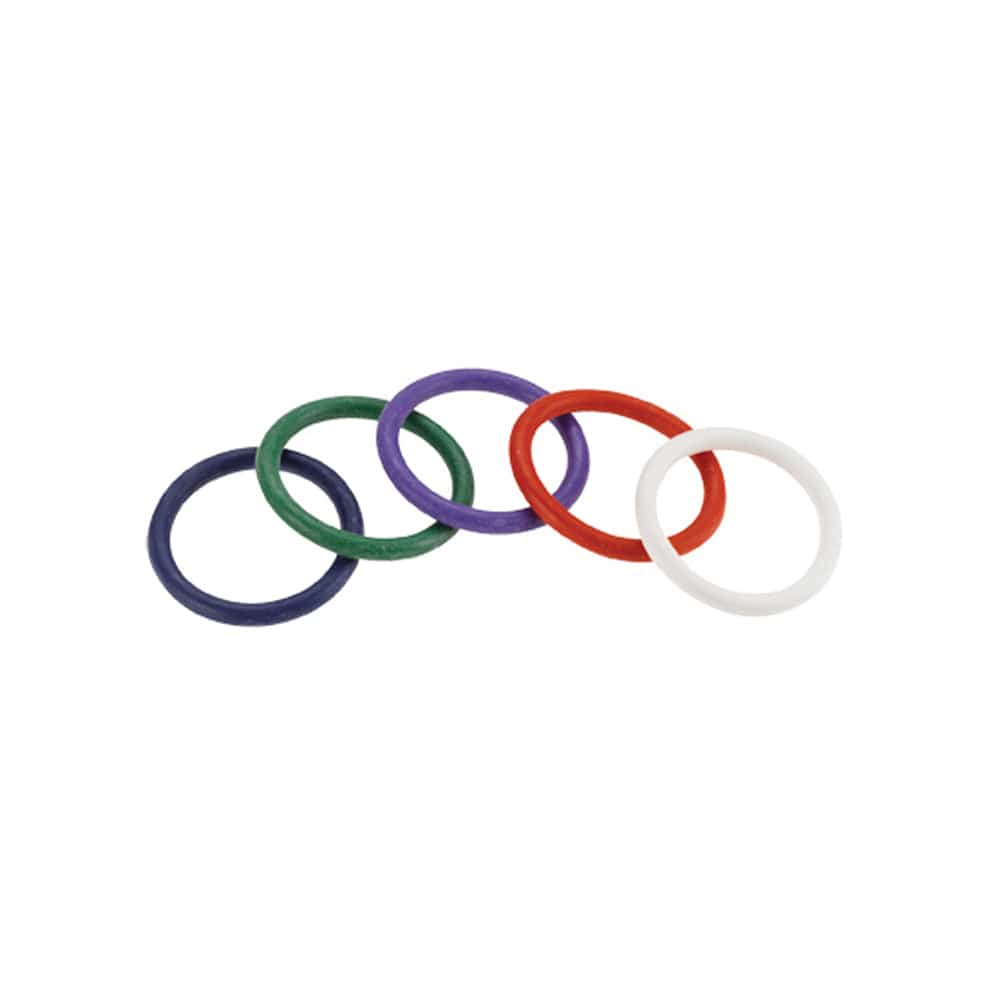 Spartacus Cock Rings Spartacus 5-Pack Rainbow Rubber Cock Ring