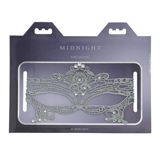 Sportsheets BDSM Sportsheets Midnight Bling Lace Mask