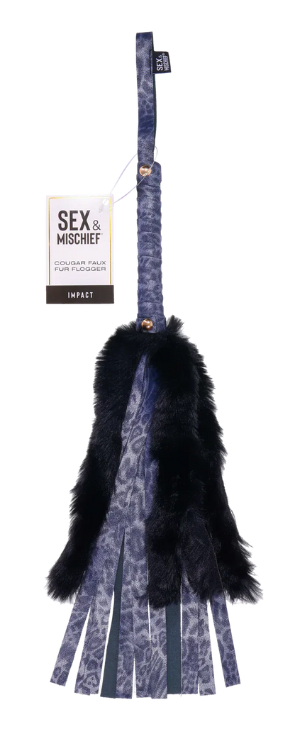 Sportsheets BDSM Sportsheets Sex & Mischief Cougar Faux Fur Flogger