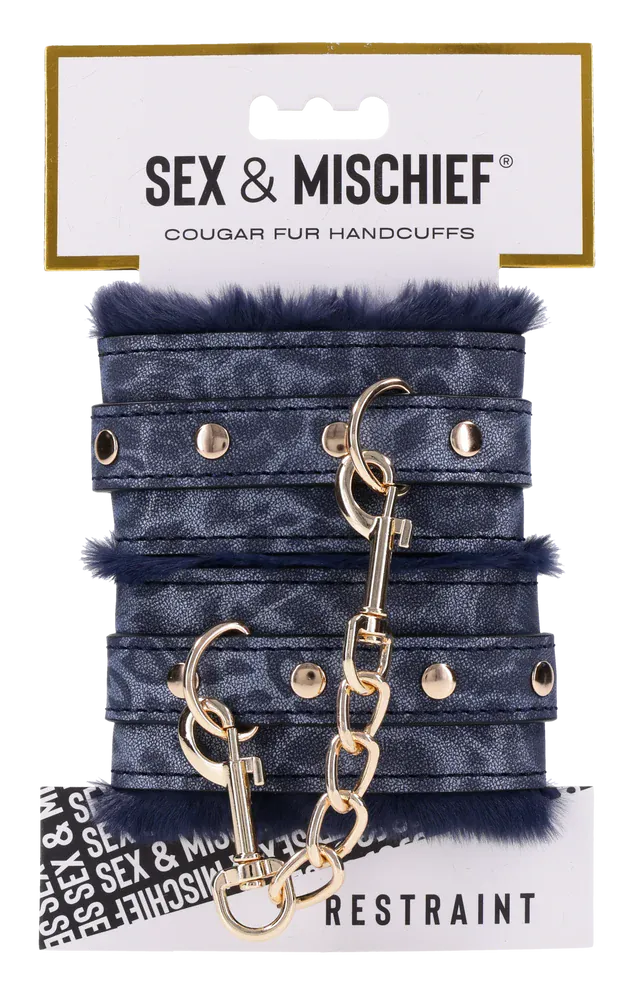 Sportsheets BDSM Sportsheets Sex & Mischief Cougar Fur Handcuffs