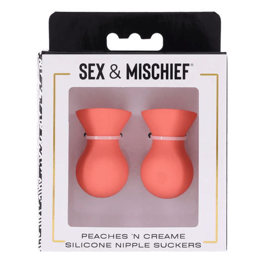 Sportsheets BDSM Sportsheets Sex & Mischief Peaches ‘n CreaMe Silicone Nipple Suckers