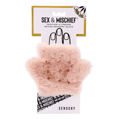 Sportsheets BDSM Sportsheets Sex & Mischief Peaches 'n CreaMe Spiked Sensory Glove
