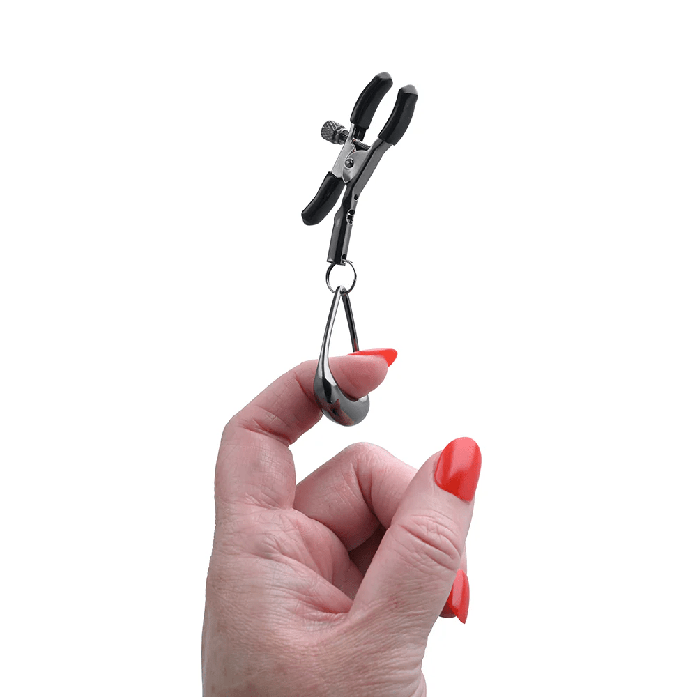 Sportsheets BDSM Sportsheets Velvet Noir Tuggable Nipple Clamps