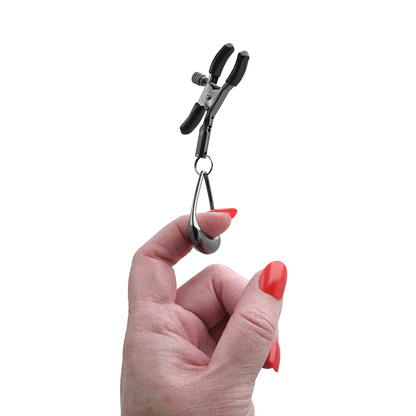Sportsheets BDSM Sportsheets Velvet Noir Tuggable Nipple Clamps