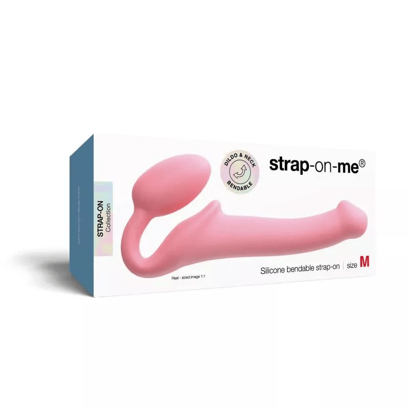 Strap On Me Strap-Ons Strap On Me Semi-Realistic Bendable Strap-On Medium