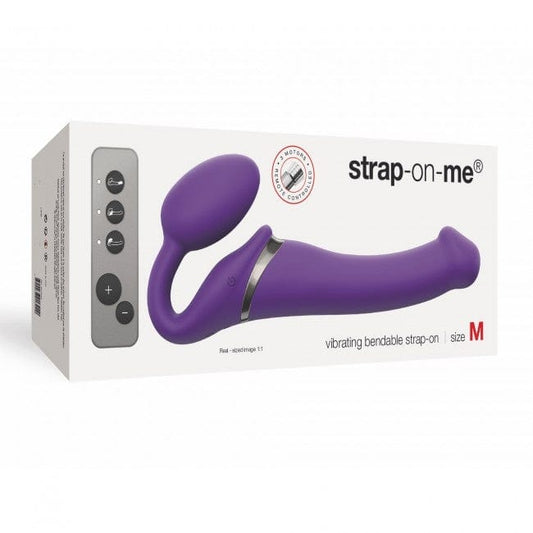 Strap On Me Strapless Strap-On Strap On Me Vibrating Bendable Strap-On Medium