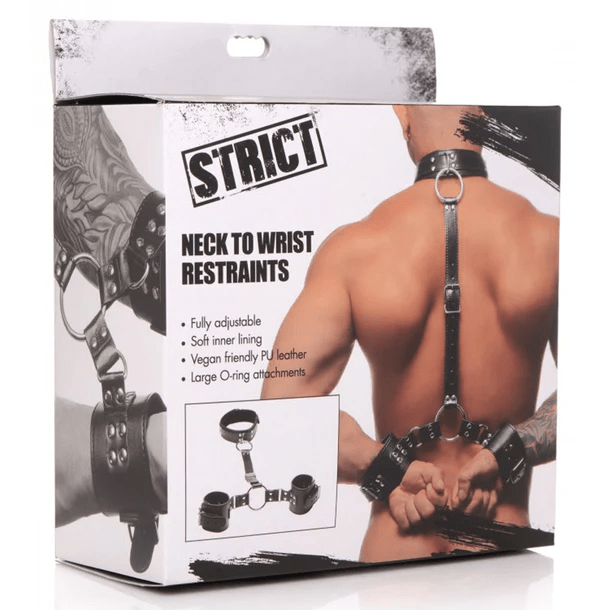 Strict BDSM Strict Neck to Wrist Restraints