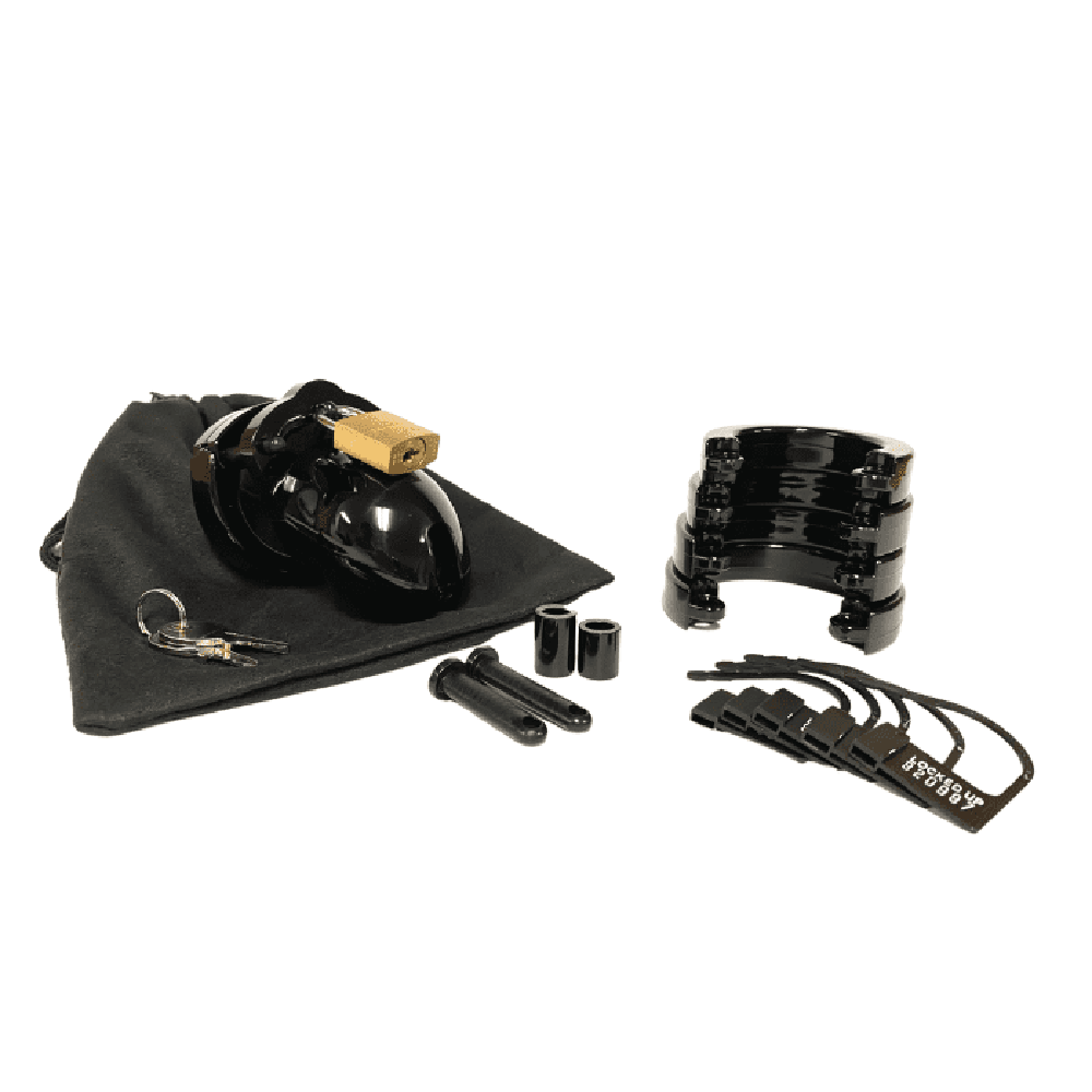 CB-X Cock & Balls CB-X Mr. Stubb Cock Cage Kit Black