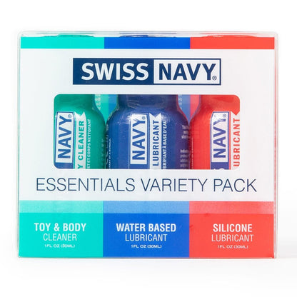 Swiss Navy Lubes & Lotions Swiss Navy Essentials Variety Pack