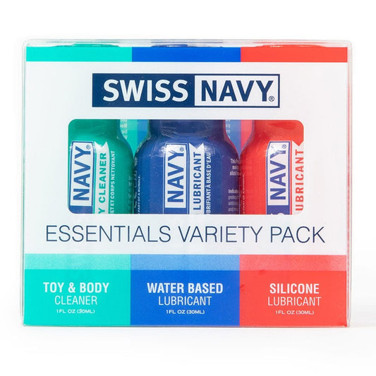 Swiss Navy Lubes & Lotions Swiss Navy Essentials Variety Pack