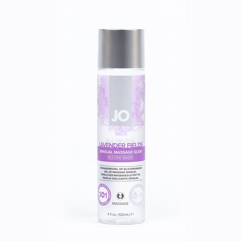 System JO Lubes & Lotions 4oz System JO All-in-One Lavender Fields Massage Glide