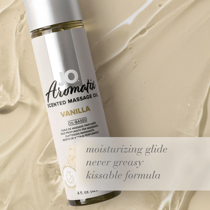 System JO Aromatix Vanilla Scented Massage Oil